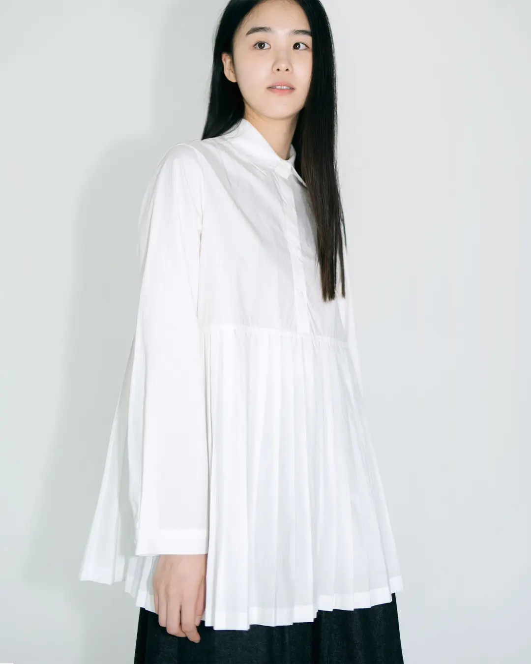 유노이아 pleats shirt 상품 이미지 2