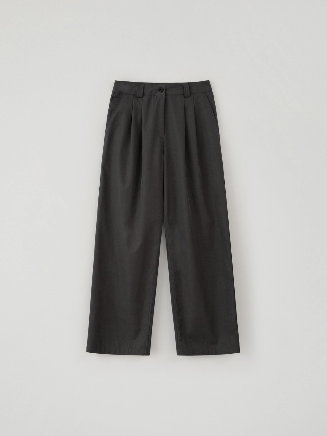 톨로 Two Tuck Wide Pants(Charcoal Gray) 상품 이미지 1