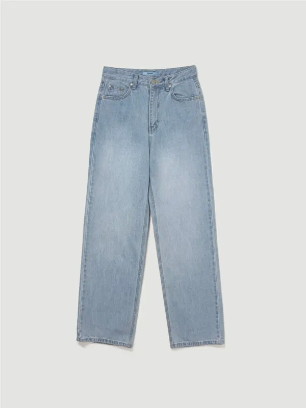 Straight denim (연청)