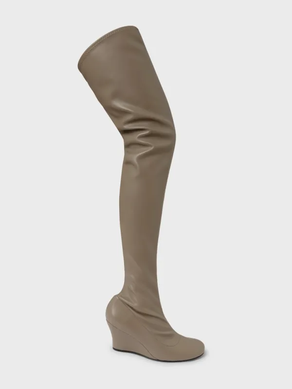 High Boot Wedges