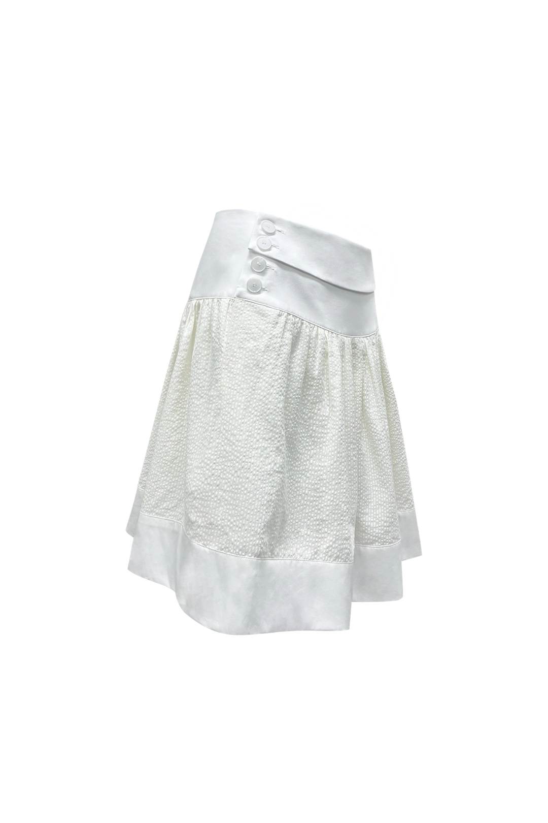 체메씨 BREEZE FOLD SKIRT (IVORY) 상품 이미지 2