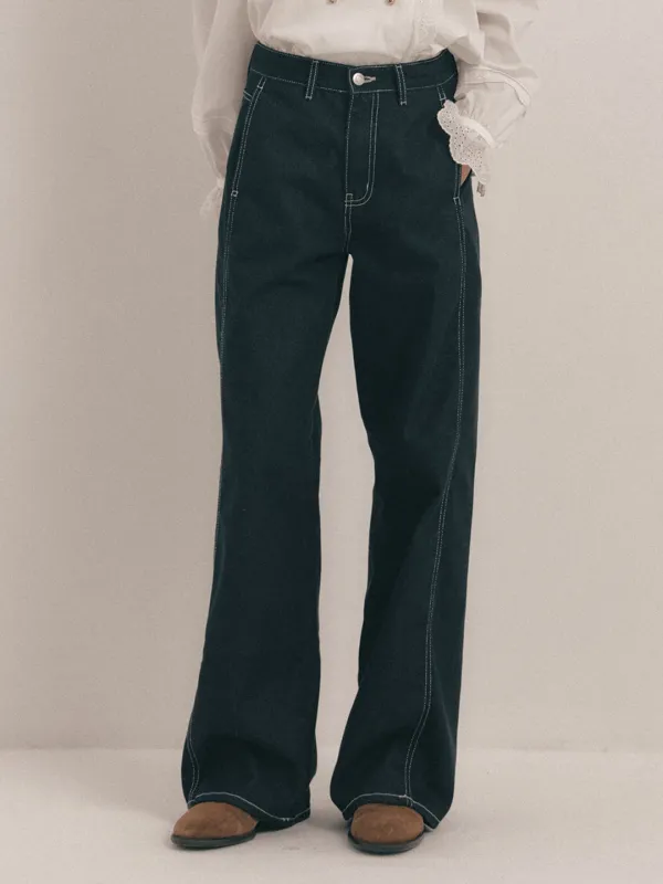 Stitch Selvedge Denim Pants