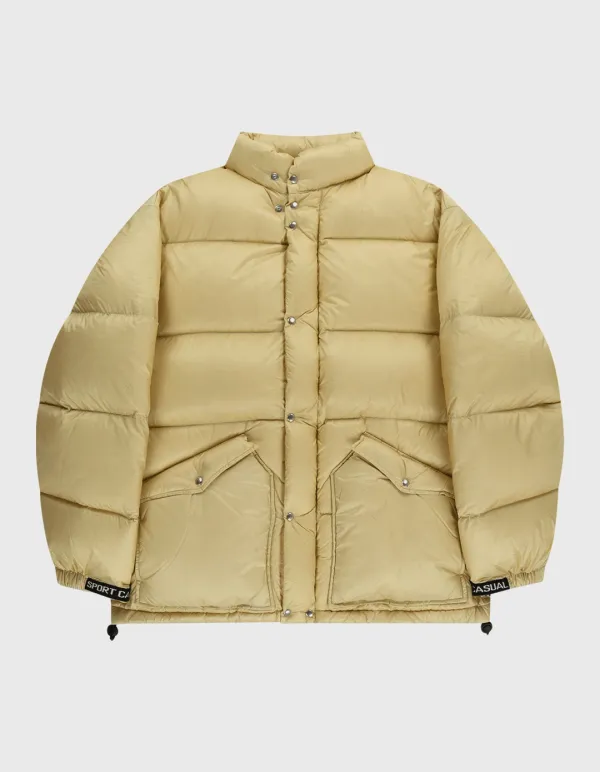RIPSTOP GOOSE DOWN PARKA / Beige