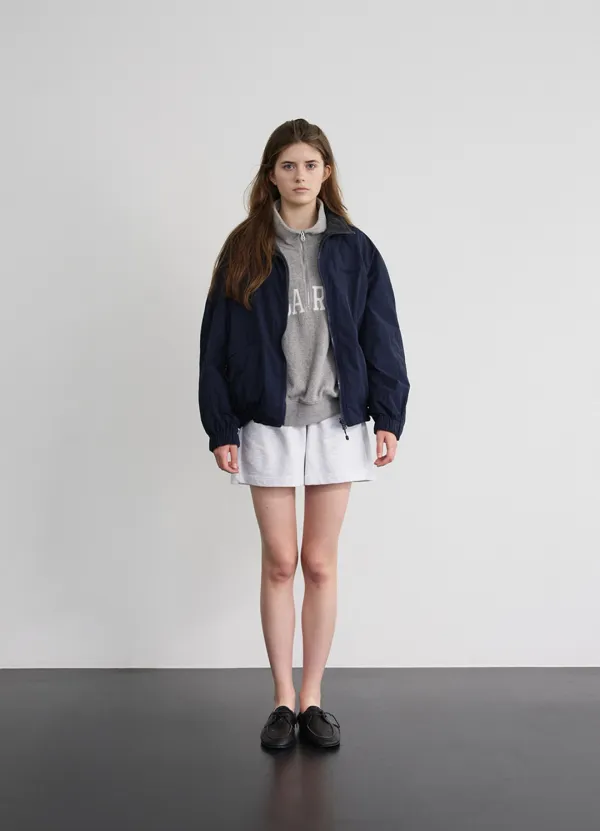 Luva Reversible Fleece Jacket_Navy