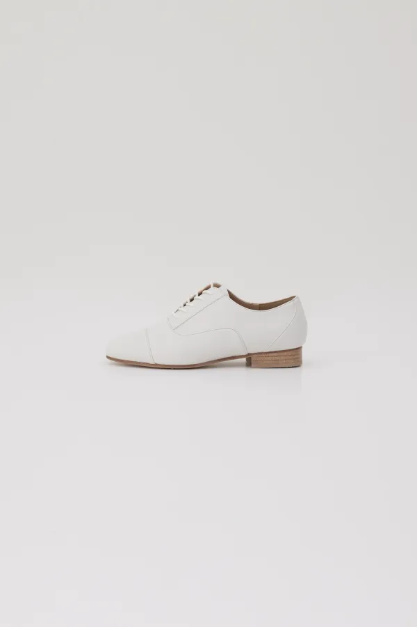 T/T Pure leather oxford (white)