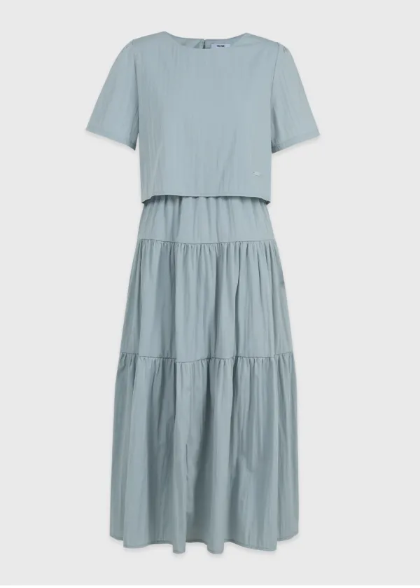  [44-120]  Maisie Can Can Long Dress  메이지 캉캉 롱 드레스 (여름-봄-여행룩-바캉스룩-데일리룩-데이트룩-마실룩-여름원피스-반팔원피스-캉캉원피스-캐주얼원피스-투인원-캉캉스커트-자체제작) 