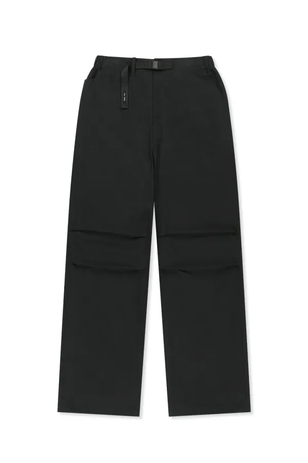 STRAP BELTED PANTS FOR MEN IN BLACK