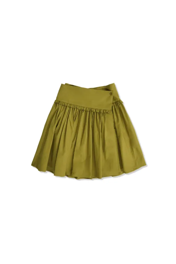 Audrey midi skirt_olive