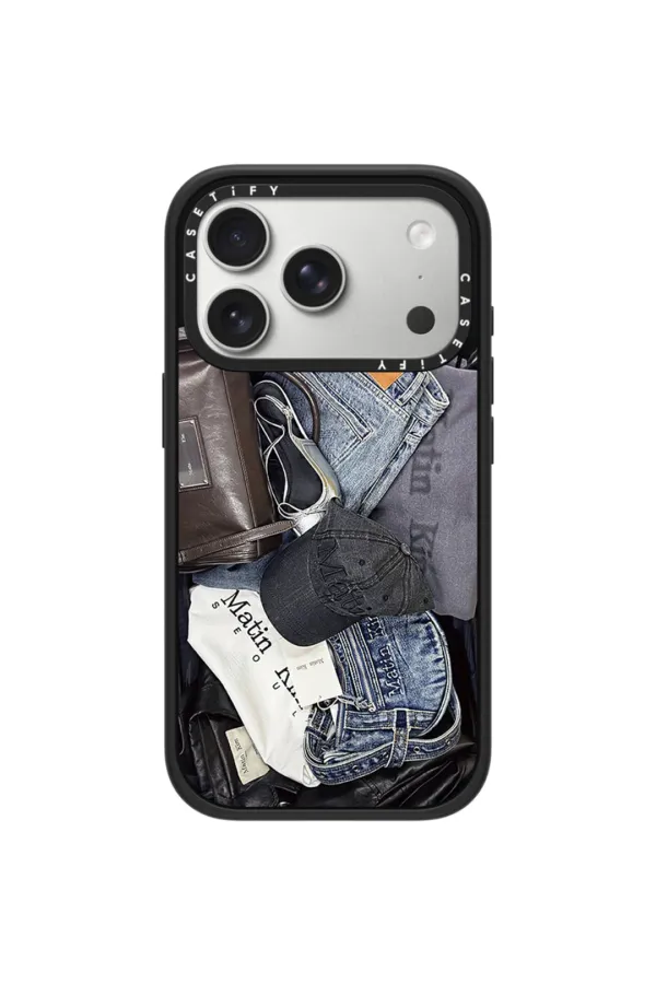 MATIN KIM X CASETIFY UNBOXING CASE IN BLACK