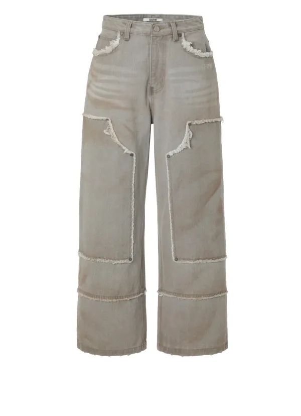 Sand Denim Pants