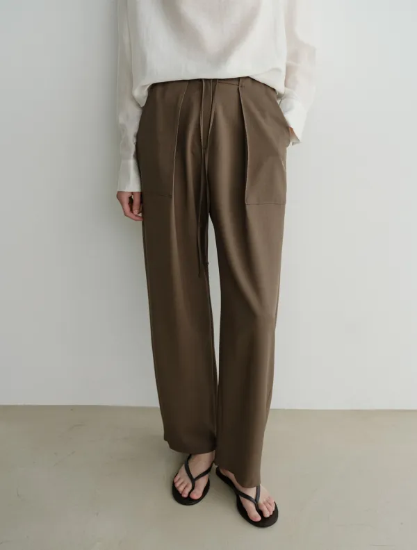 Jayden String Pants (Brown)