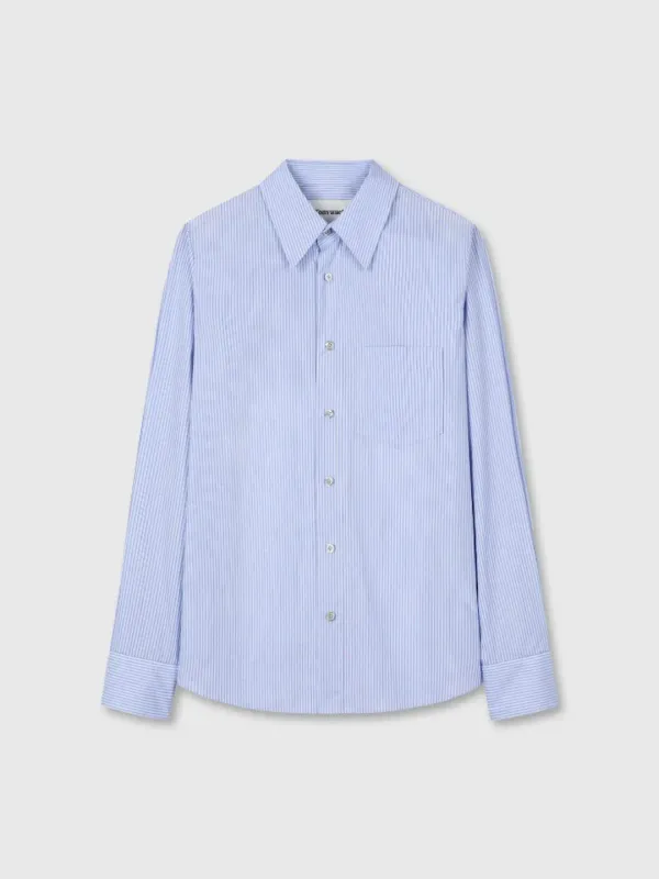 STRIPED COTTON REGULAR-FIT SHIRTS_ MULTI STRIPE