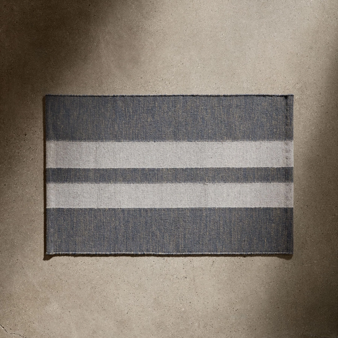 제임스펄스 Double Stripe Entry Mat - Guntmetal Marle/Pearl Grey 상품 이미지 2