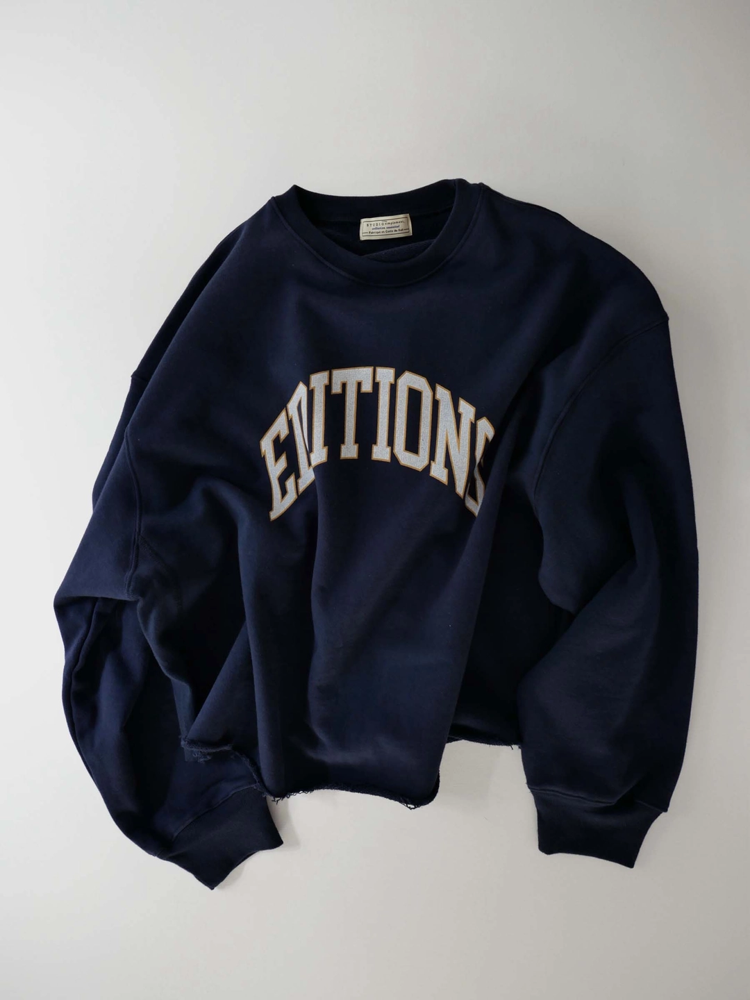 심플멍 Editions Sweatshirt (navy) 상품 이미지 1