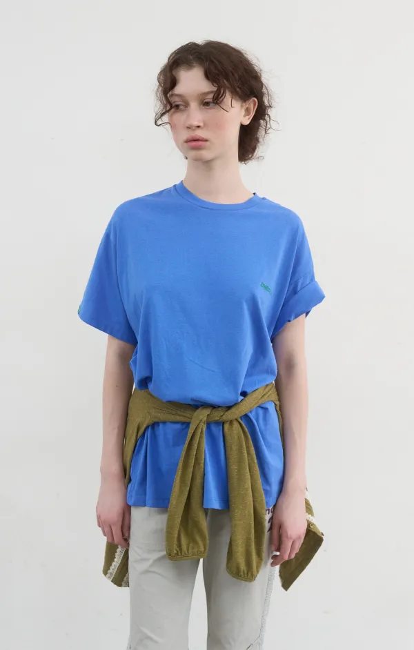 397. Reverse Clear Logo T_Blue