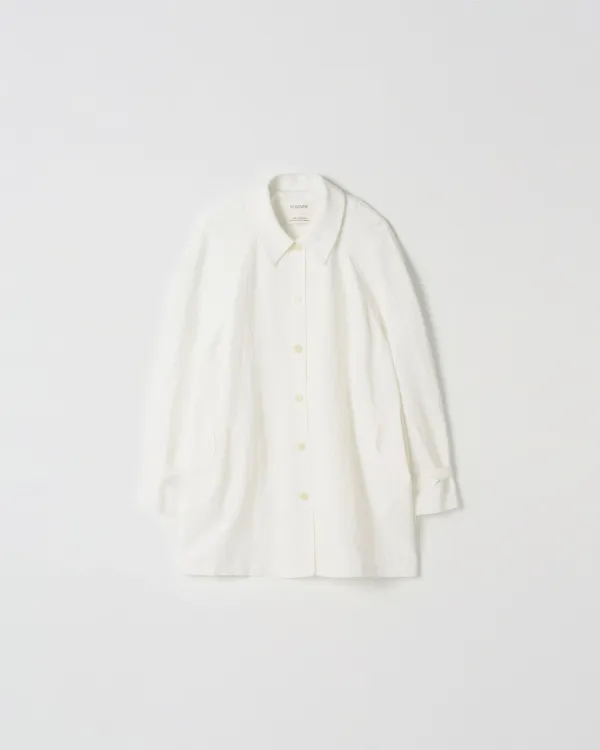Raglan Trench Coat [WHITE]