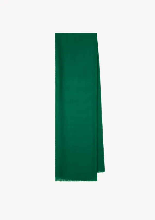 Terne Silk Scarf in Green