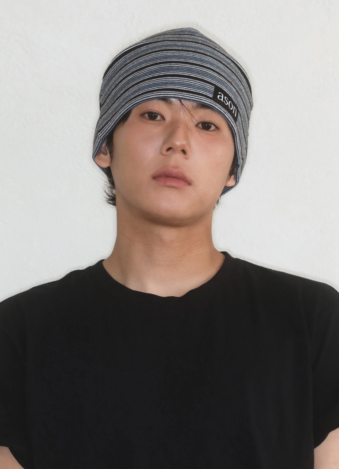 애즈온 MUL STRIPE BEANIE 상품 이미지 2