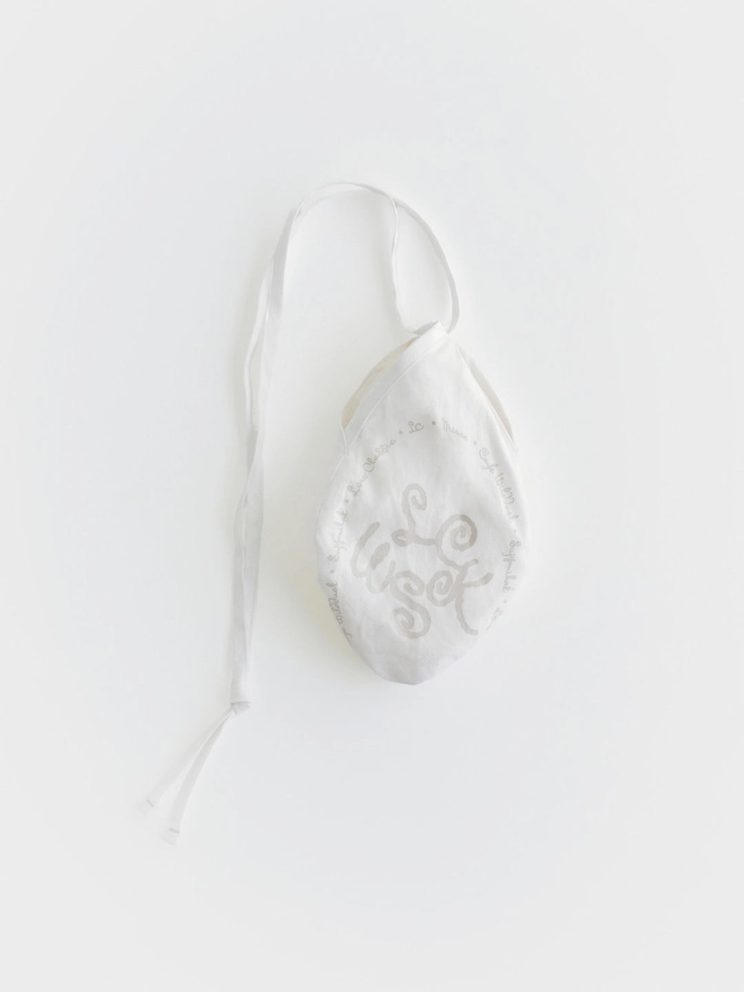 로우클래식 [Exclusive] Mirae Graphic Mini Cotton Bag_White 상품 이미지 1
