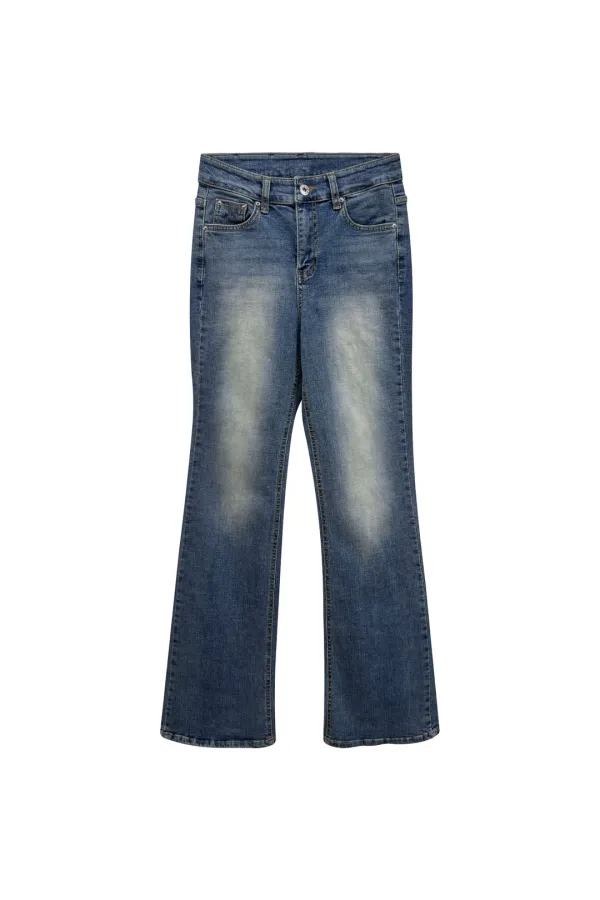 ROEL BOOTCUT DENIM PANTS / BLUE