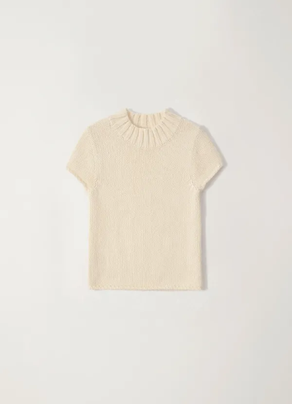 Benico half neck knit (Ivory)