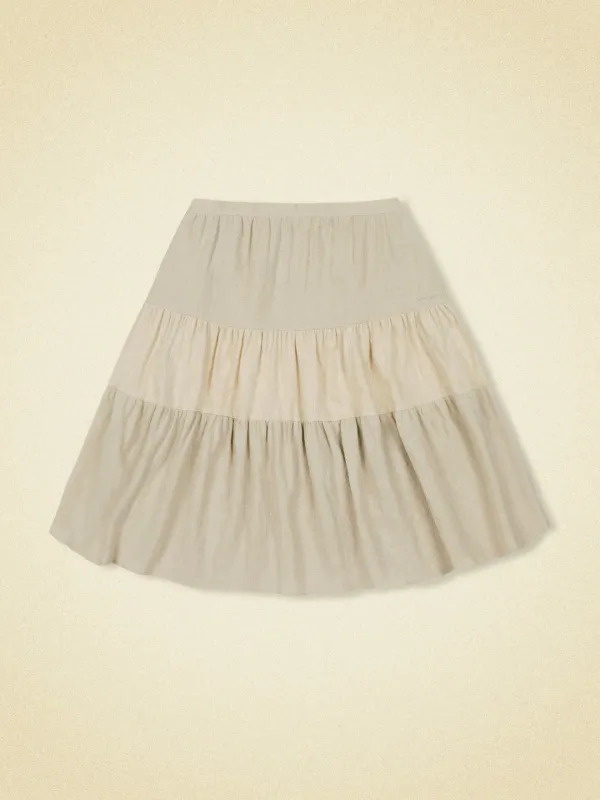 orgel skirt - oat beige