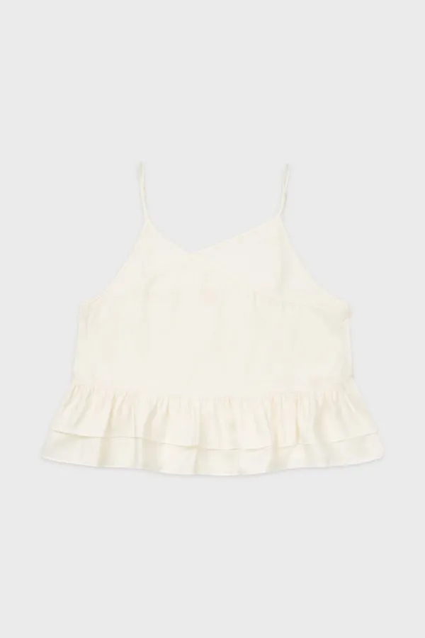 Sheer Wrap Sleeveless (Ivory)