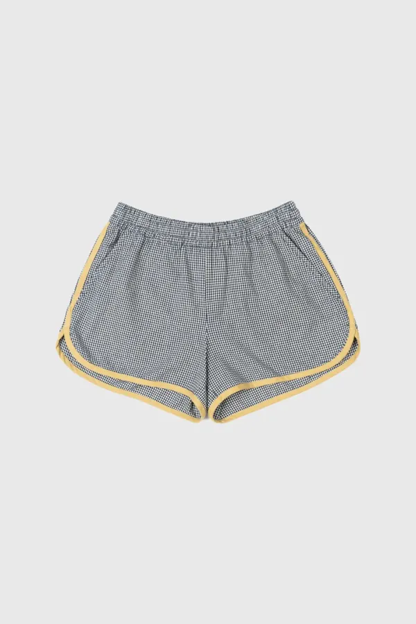 CHECK CONTRAST SHORTS