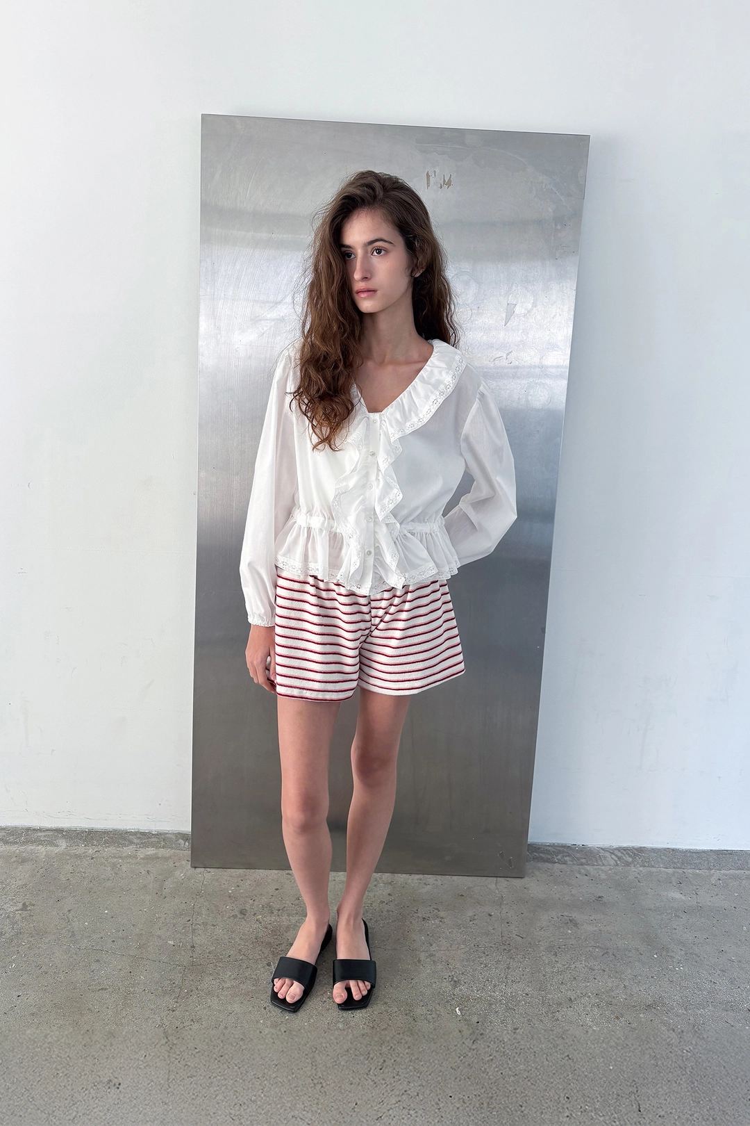 포에트 서울 [3rd Restock] Voluminous Blouse_ivory 상품 이미지 1