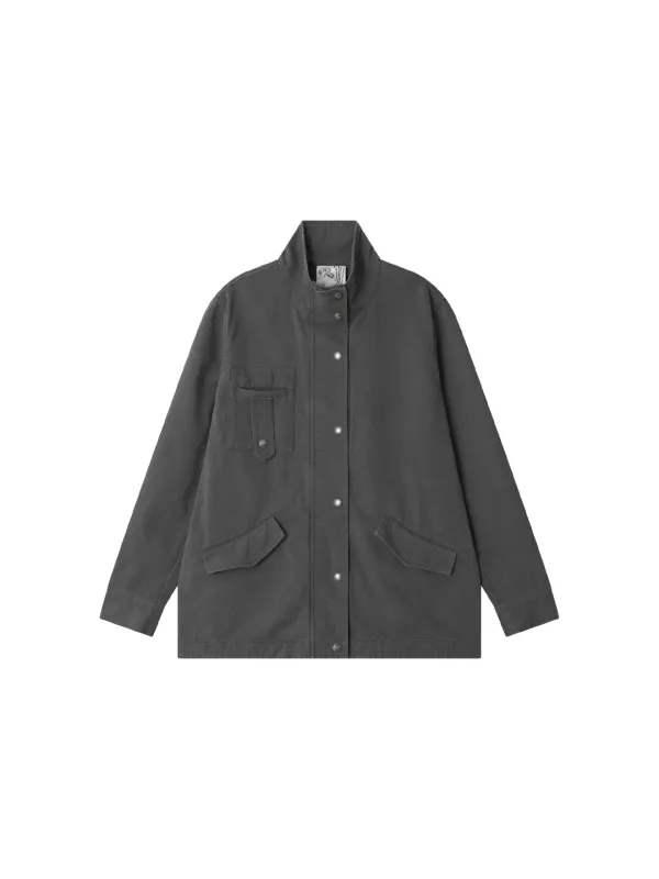 Pre-Release༺ ❀ ✲3RD SANDY JACKET CHARCOAL