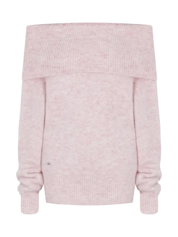 Suri Alpaca Off-Shoulder Knit