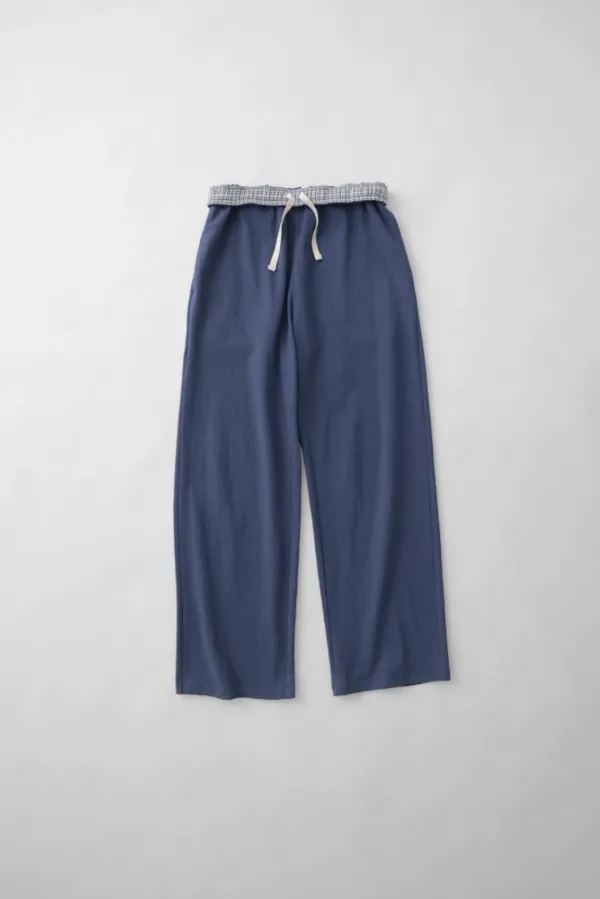 6th) mix single pants (pale blue)