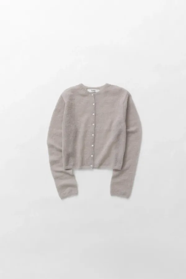 a veil cardigan (grey)