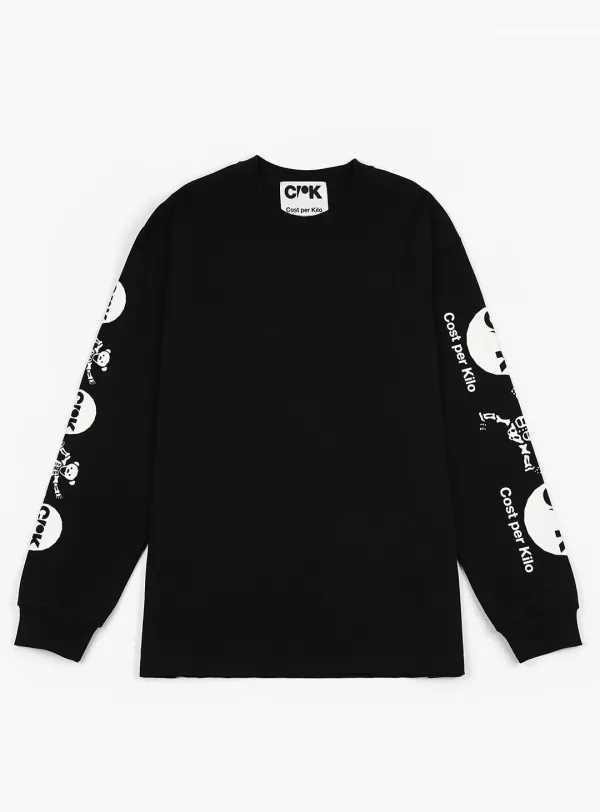 DEAD BEAR L/S - BLACK