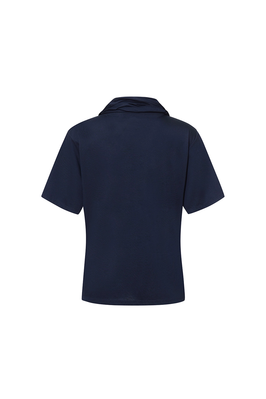 르917 SCARF JERSEY TOP [NAVY] 상품 이미지 1