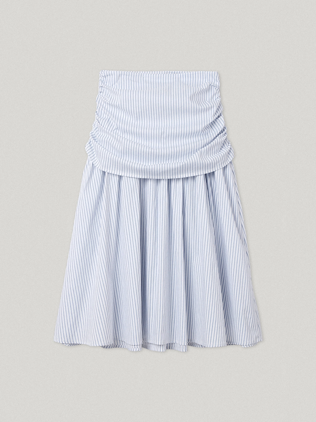 Dahlia Skirt Blue Striped
