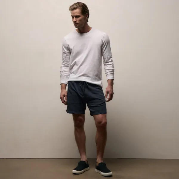 Vintage French Terry Sweat Short - Deep Pigment