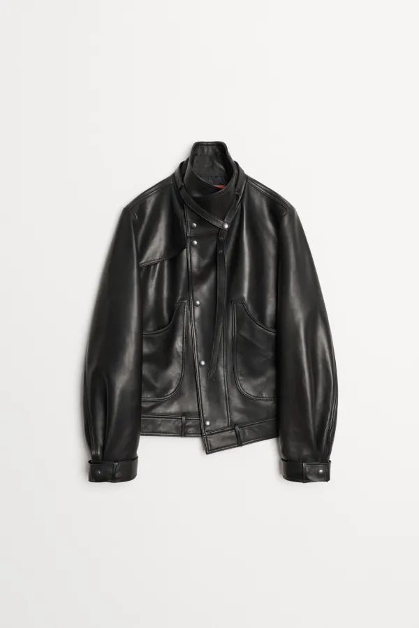 Kai Cargo Leather Jacket