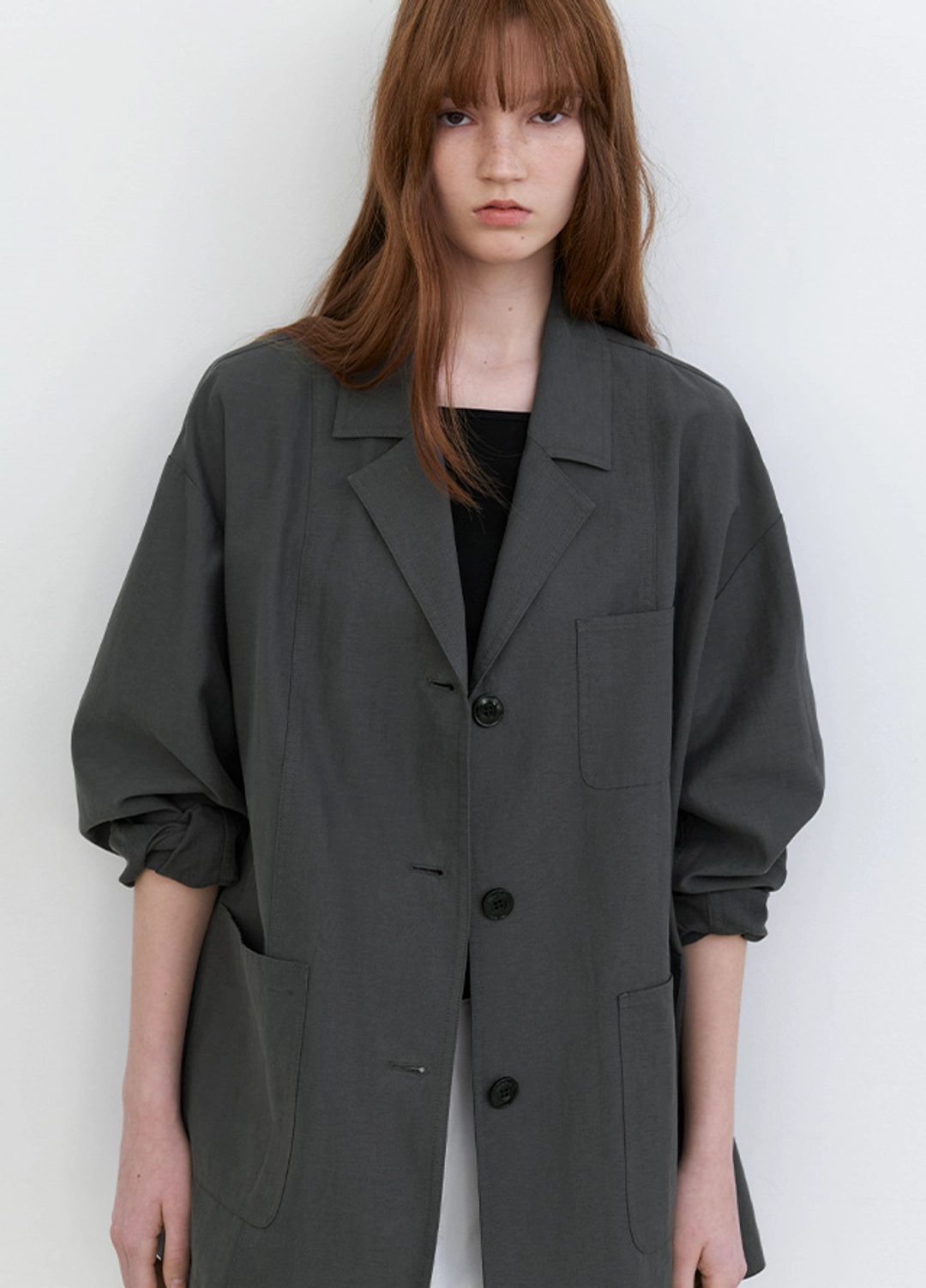 아뜰리에 나인 (JK-3063)COTTON WASHING JACKET 상품 이미지 2