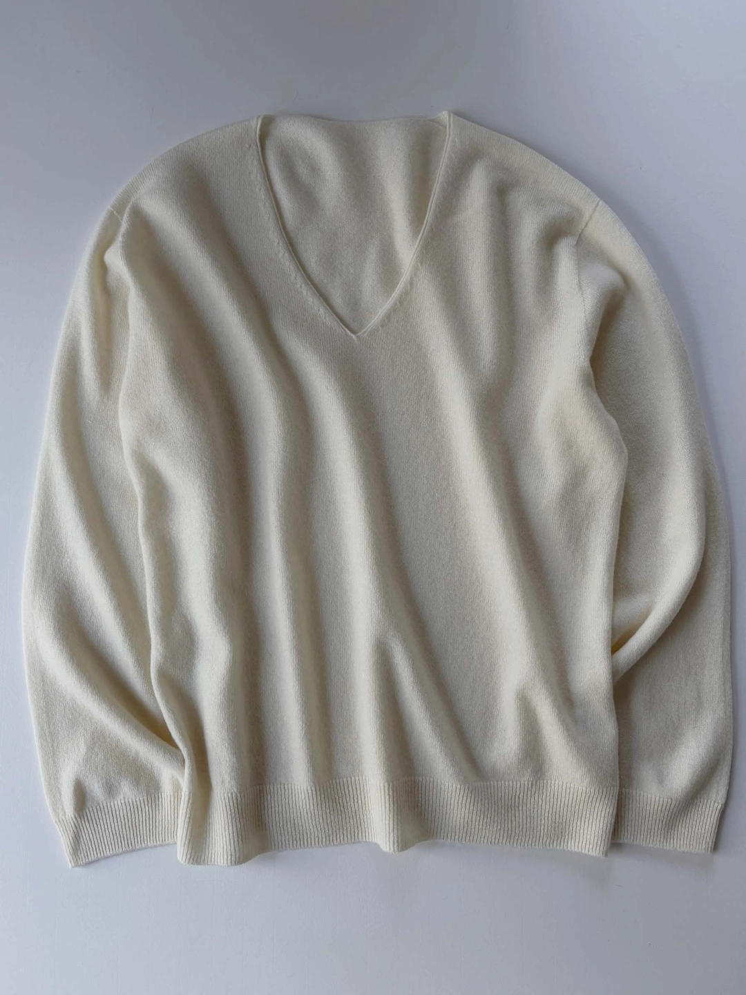 심플멍 Letter Wool Knit (ivory) 상품 이미지 1