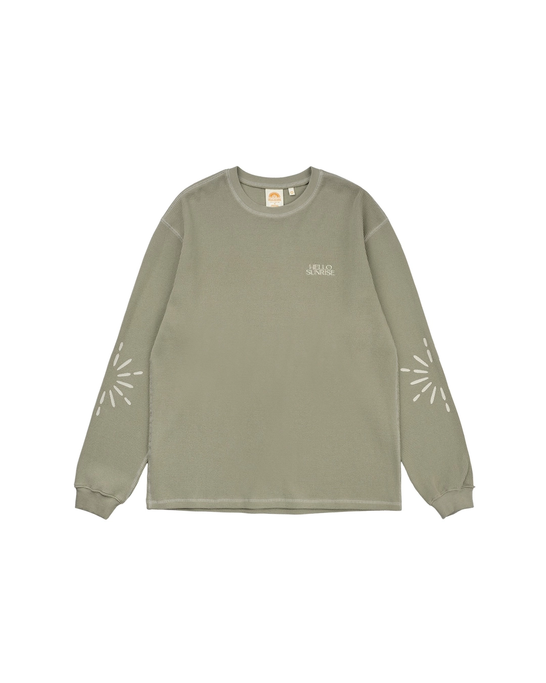 헬로선라이즈 Sunlight Waffle L/S_Khaki 상품 이미지 1