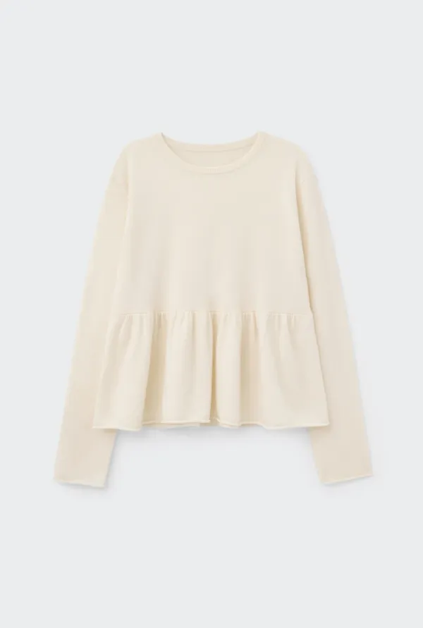 FLARE CASHMERE KNIT (IVORY)