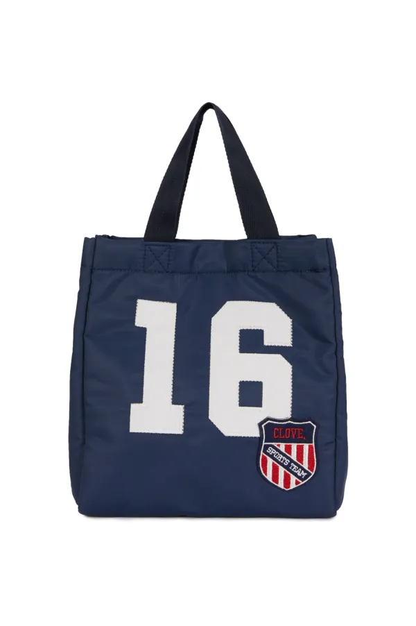 [25FW clove] Padding Tote Bag (Navy)