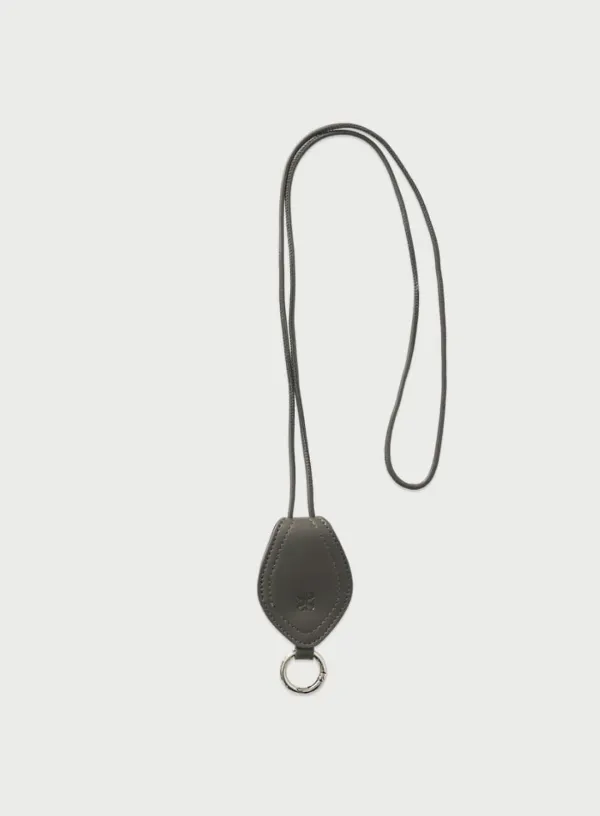 Keyring Fold Glasses Necklace - Charcoal Gray
