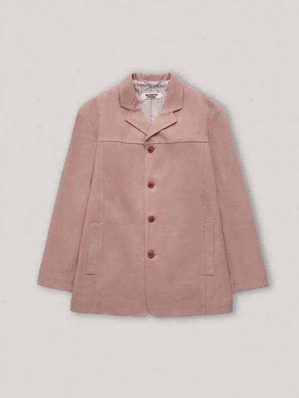 Letter Pink Suede Jacket (5th)