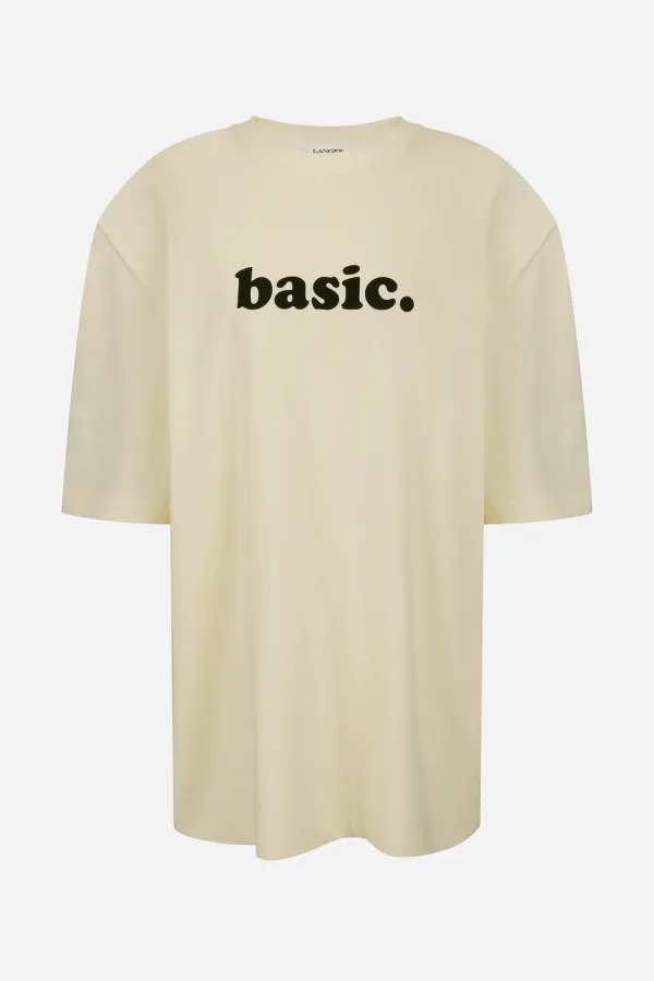 25SS basic lettering t-shirt