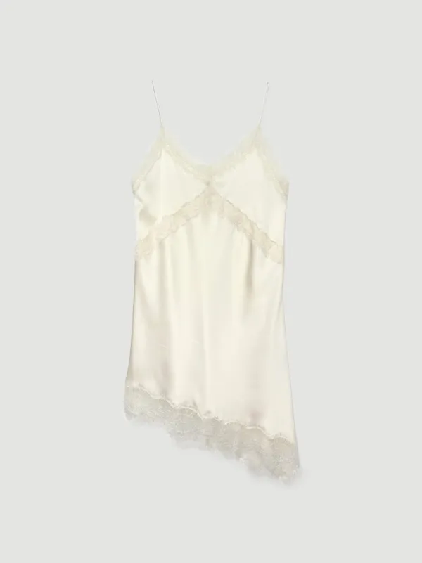 Lace slip dress (아이보리)