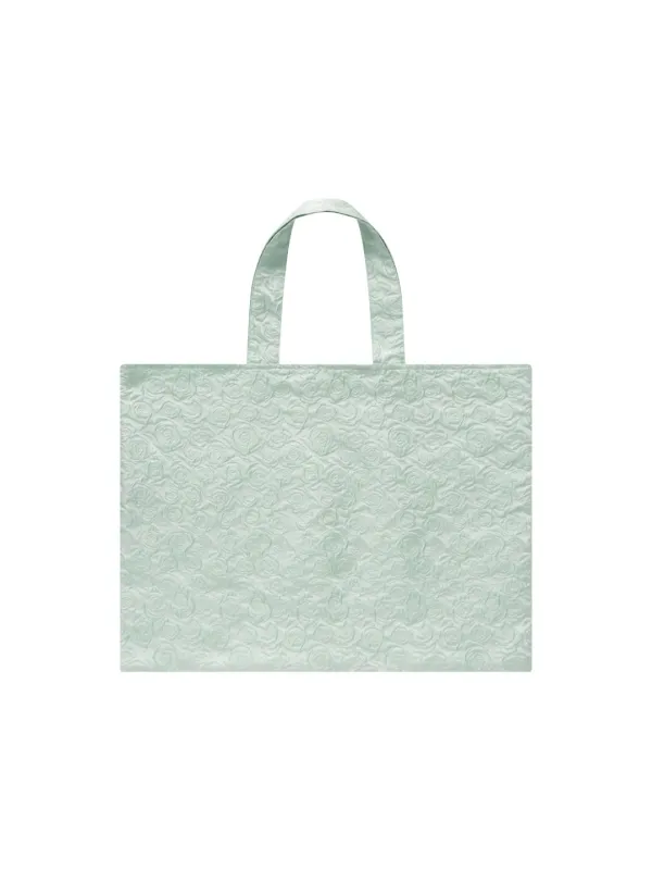 Jacquard Tote Bag - Mint