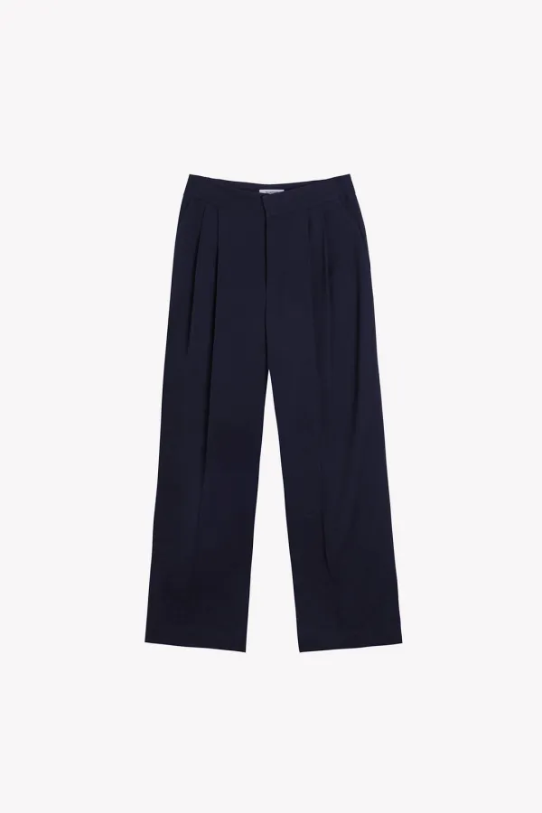 Selier Wide Slacks (Navy)