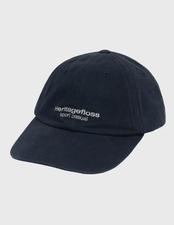 HERITAGEFLOSS WASHED TWILL CAP / Navy